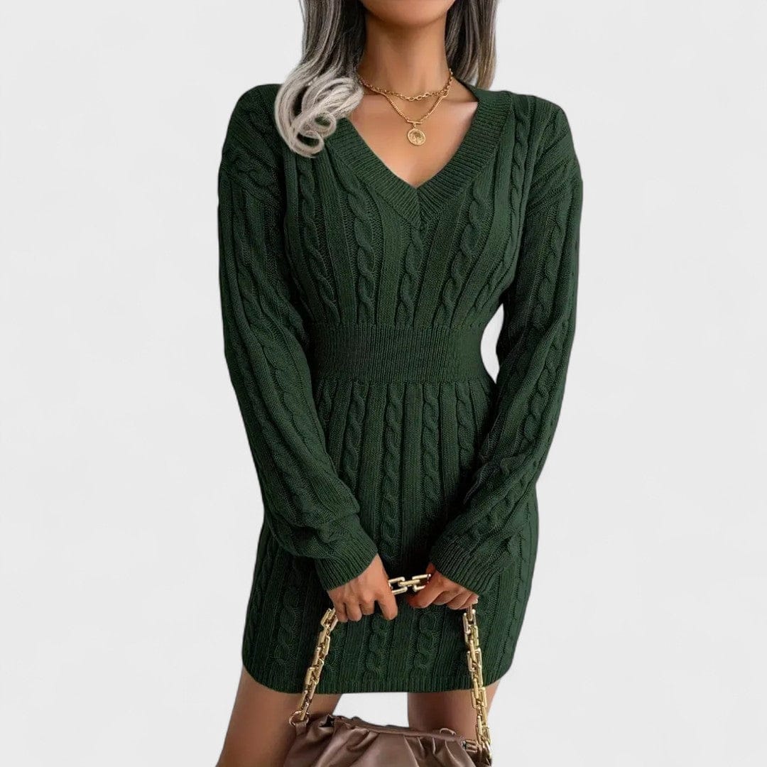 Elisabeth™️ | Varm og elegant strikkjole