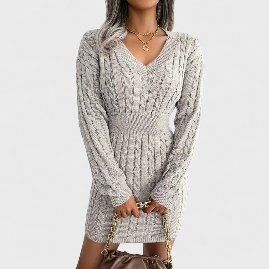 Elisabeth™️ | Varm og elegant strikkjole