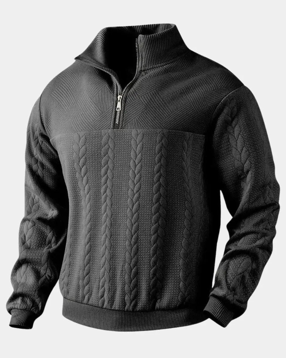 Henry™ | Pullover med Krave