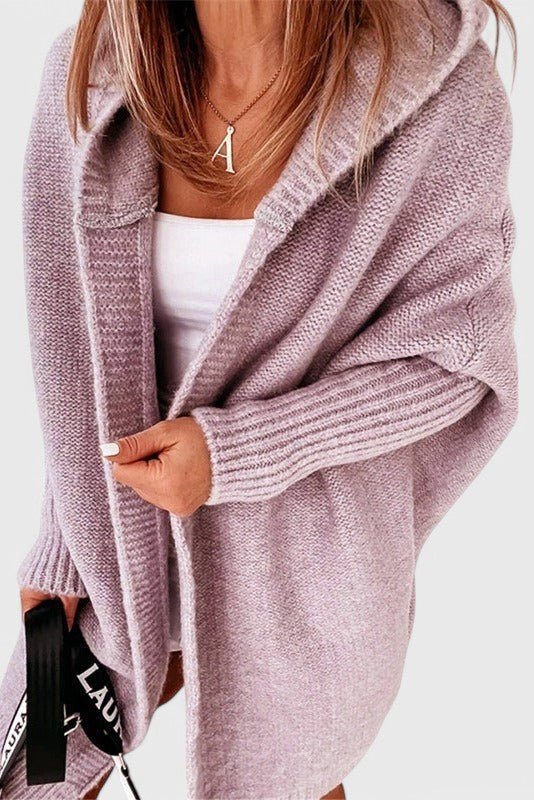 Mette | Luksus hættecardigan