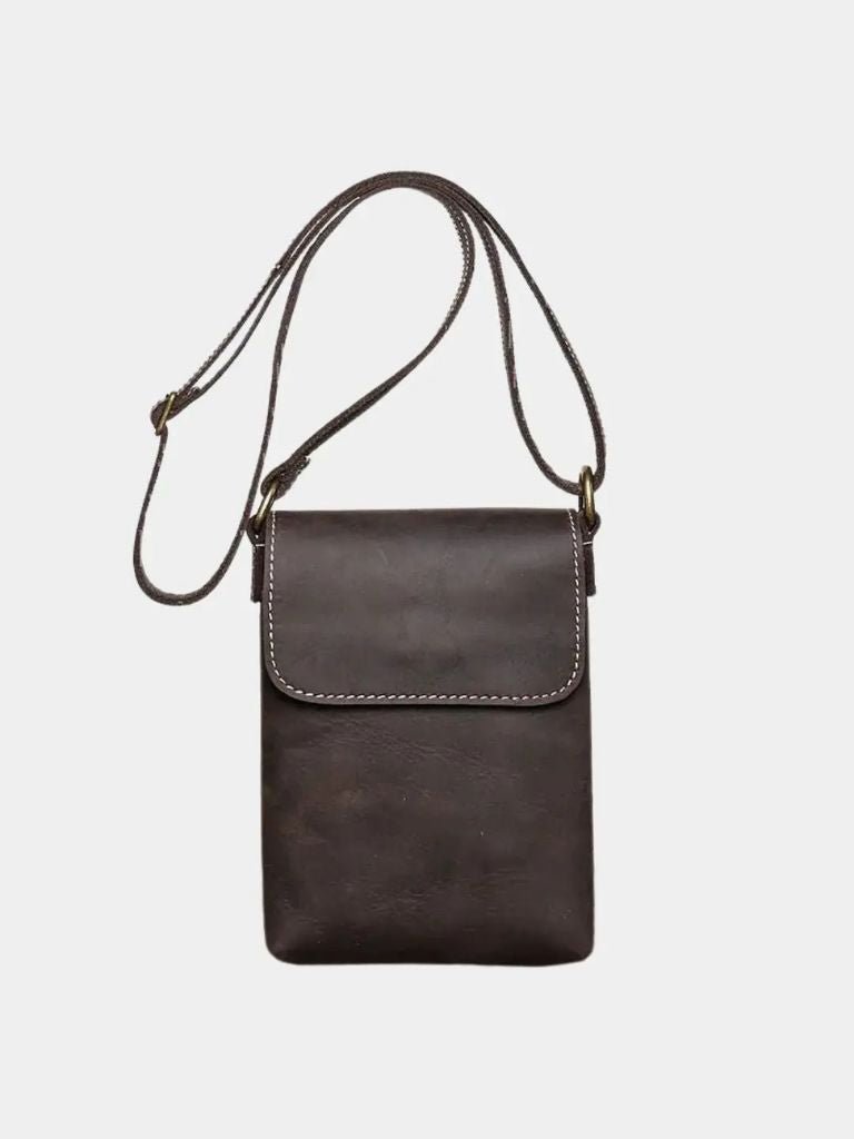 Mikkel™ | Mini Skuldertaske i Læder