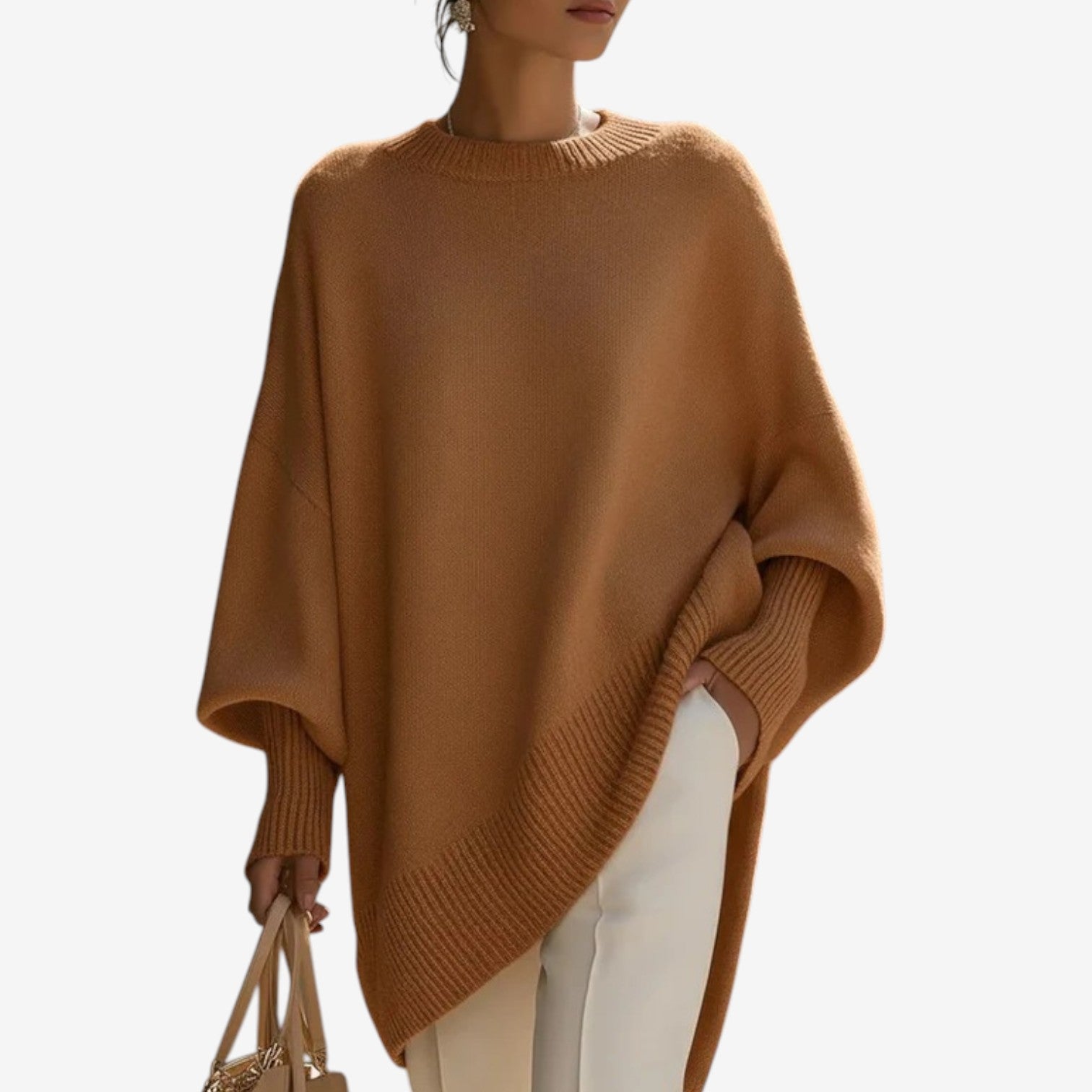 Rosa™ | Blød rundhalset sweater